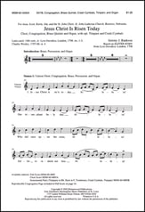 Jesus Christ Is Risen Today SATB choral sheet music cover